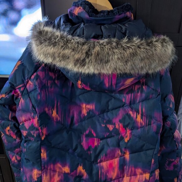 Columbia Plus Size snowsuit with Columbia matching mittens and hat .and - Picture 3 of 9